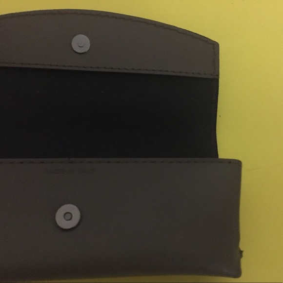 PERSOL Leather Semi-Hard Eyeglasses Case ITALY